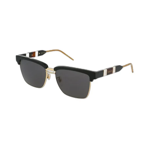 Gucci Eyewear Half-Rim Squared Sunglasses
