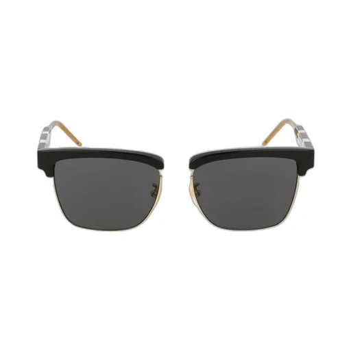 Gucci Eyewear Half-Rim Squared Sunglasses