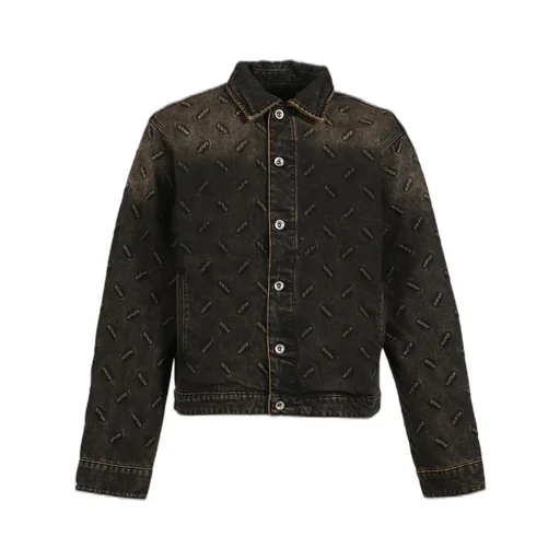 Thread Plate Jacket / Coal, Tan