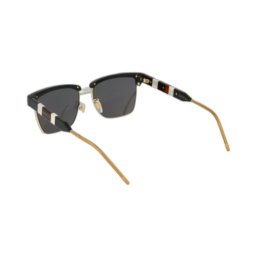 Gucci Eyewear Half-Rim Squared Sunglasses