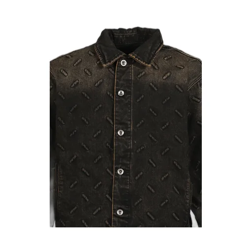 Thread Plate Jacket / Coal, Tan