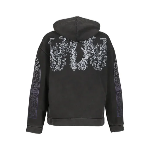 Sacred Being Zip Up / Coal