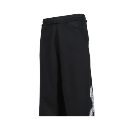 Black Gothic Printed Jogger / Blk