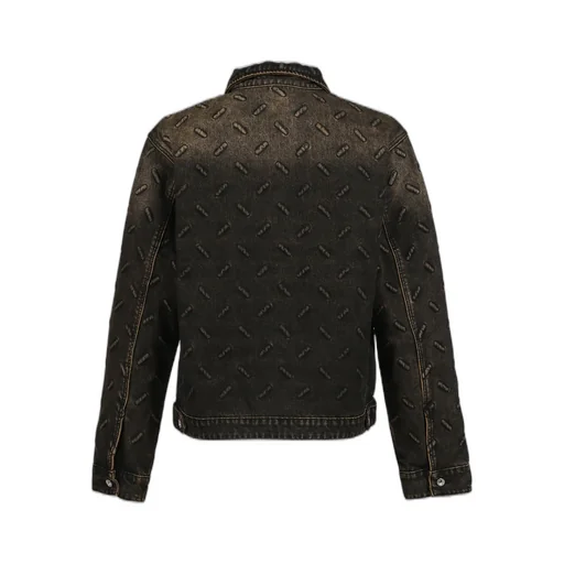 Thread Plate Jacket / Coal, Tan