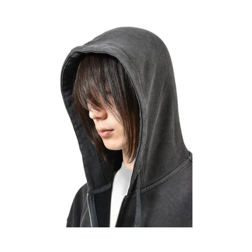 Sacred Being Zip Up / Coal