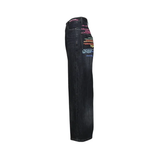 Indigo Rainbow Script Xl Colossus Jean / Ind