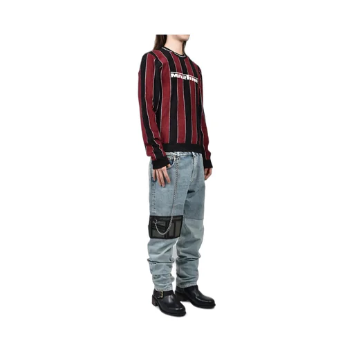 Sporty Logo Crew Neck / Blk Bur