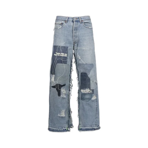 Sterling Repair Double-Wide Denim Trouser / Assort