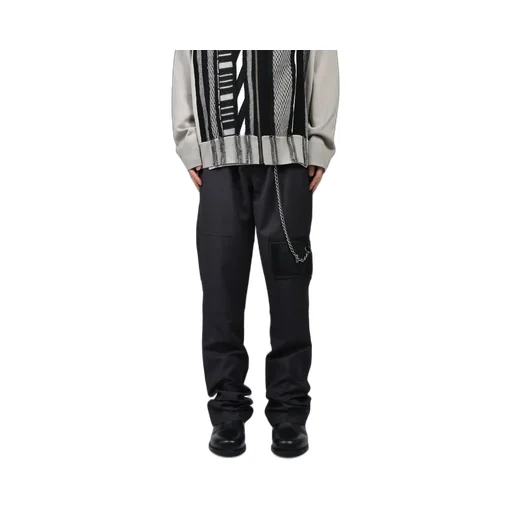 Bootcut Wallet Trouser / Black