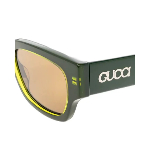 Gucci Eyewear Rectangle Frame Sunglasses