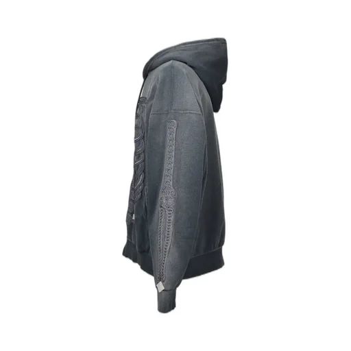 Zip Hoodie / Black