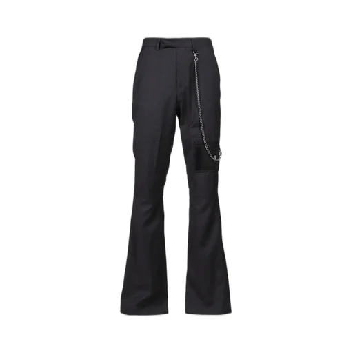 Bootcut Wallet Trouser / Black
