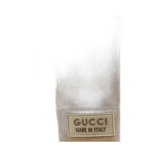 Gucci Gg Detail Denim Jacket