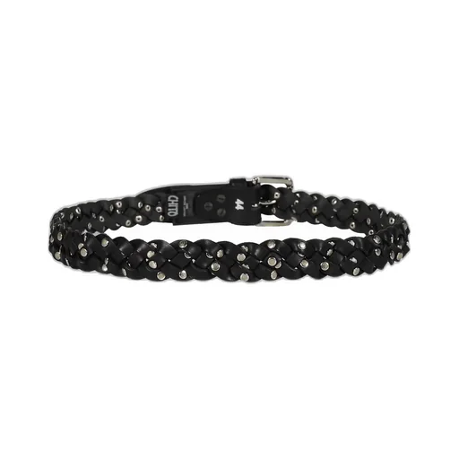 Finesse Pup Stud Belt / Black
