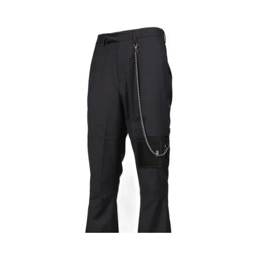Bootcut Wallet Trouser / Black
