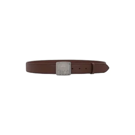 Gucci Logo Plaque Buckle Belt