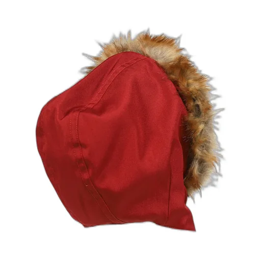Parka Cap Hood / Red