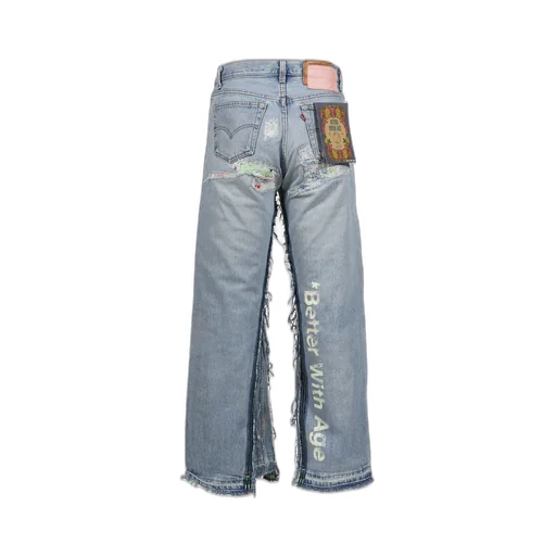 Sterling Repair Double-Wide Denim Trouser / Assort