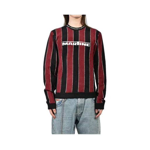 Sporty Logo Crew Neck / Blk Bur