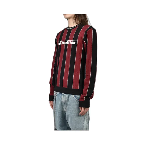 Sporty Logo Crew Neck / Blk Bur
