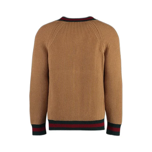 Gucci Button-Up Knit Cardigan