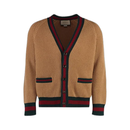 Gucci Button-Up Knit Cardigan