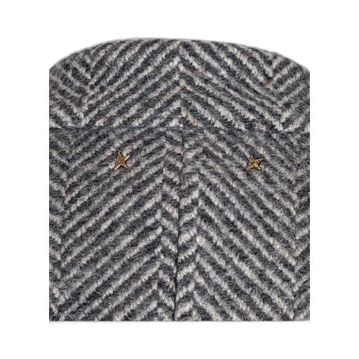 Golden Goose Deluxe Brand Single-Breasted Herringbone Coat