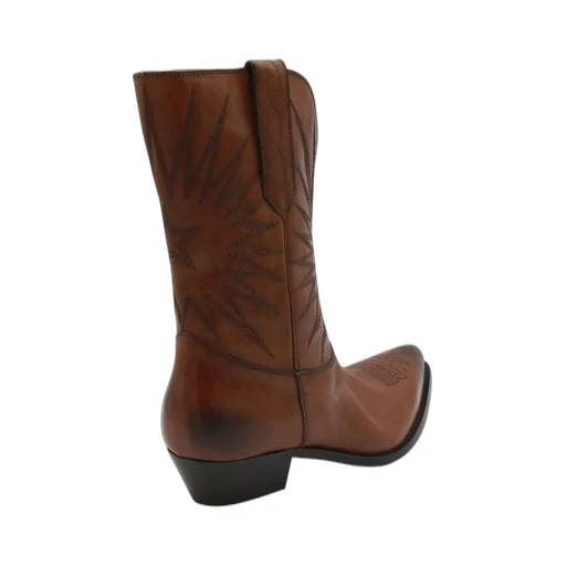 Golden Goose Deluxe Brand Wish Star Embroidered Boots