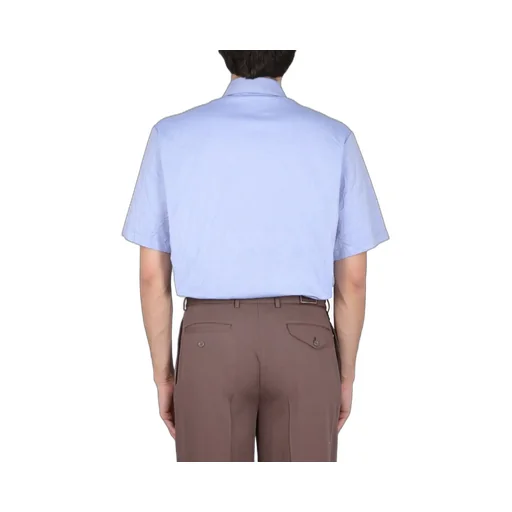 Gucci Bear Motif Embroidered Short-Sleeved Shirt