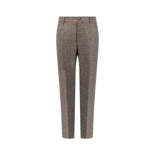 Golden Goose Deluxe Brand Mario Checked Tailored Trousers