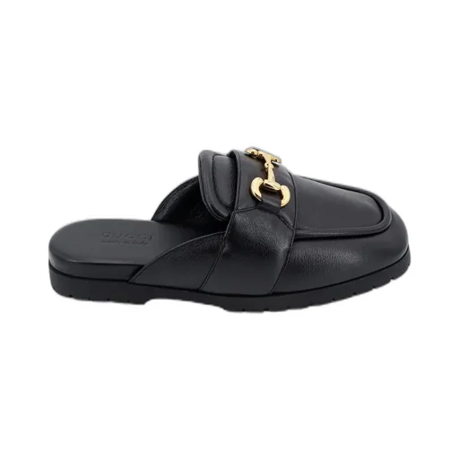 Gucci Horsebit Slip-On Mules