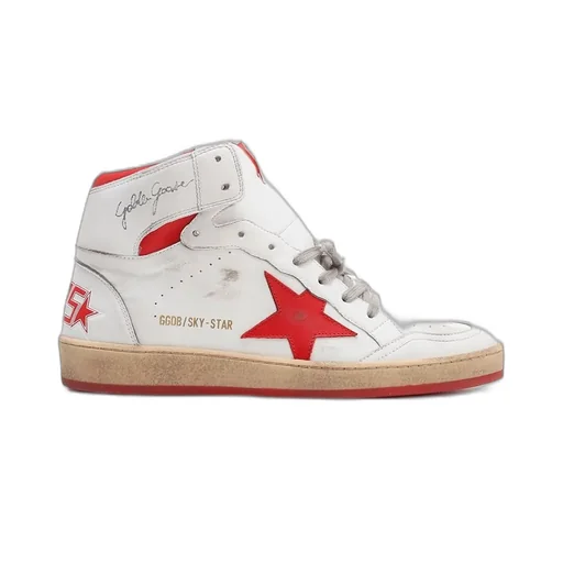 Golden Goose Deluxe Brand Sky Star High-Top Sneakers