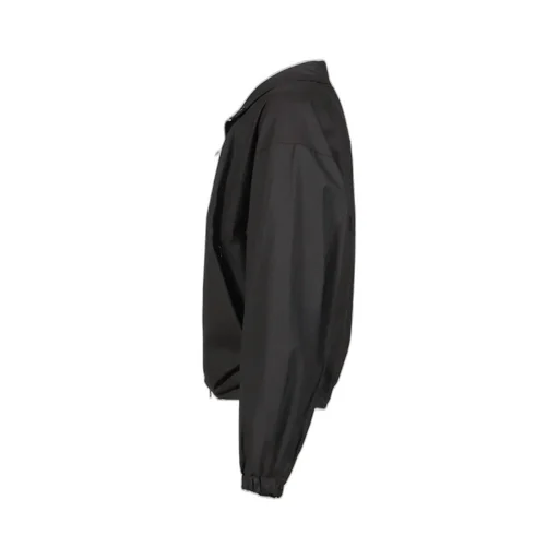 Draped Blouse In Cotton/Black