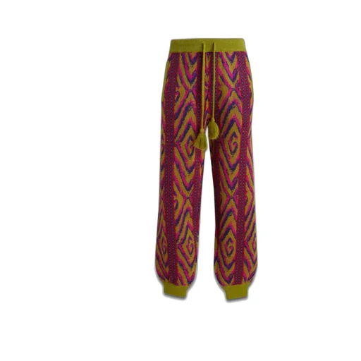 Gucci Patterned Jacquard Drawstring Pants