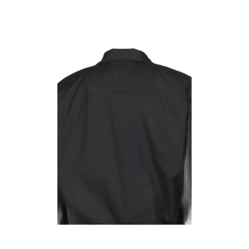 Draped Blouse In Cotton/Black