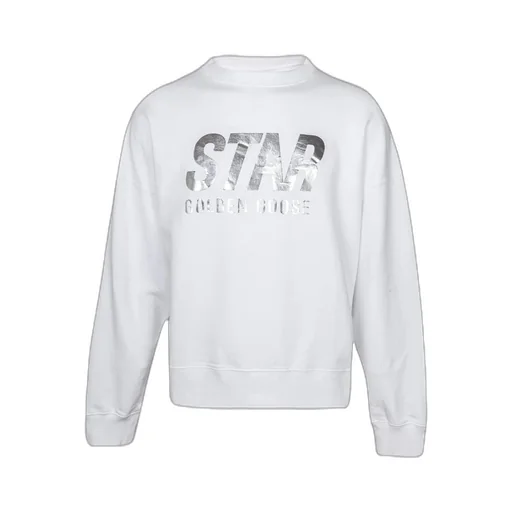 Golden Goose Deluxe Brand Logo Printed Crewneck Sweatshirt
