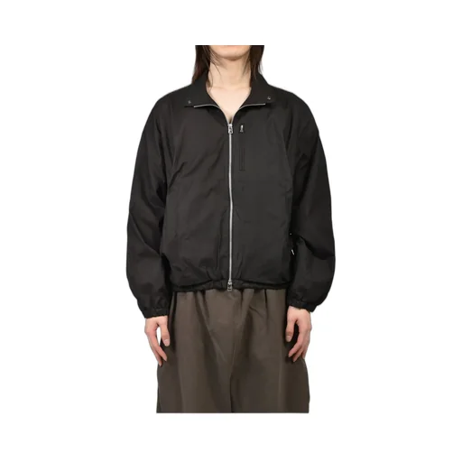 Draped Blouse In Cotton/Black
