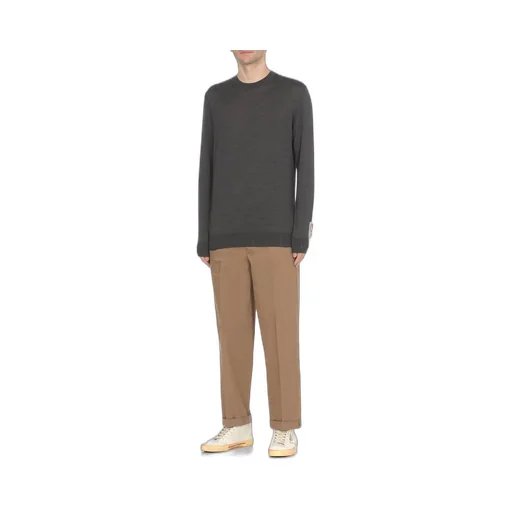 Golden Goose Deluxe Brand Logo Patch Crewneck Jumper