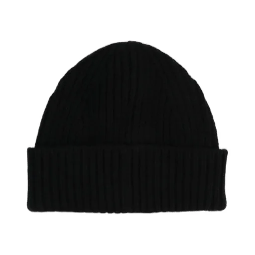 Golden Goose Deluxe Brand Star Patch Ribbed Beanie
