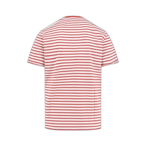 Golden Goose Deluxe Brand Logo Embroidered Striped T-Shirt