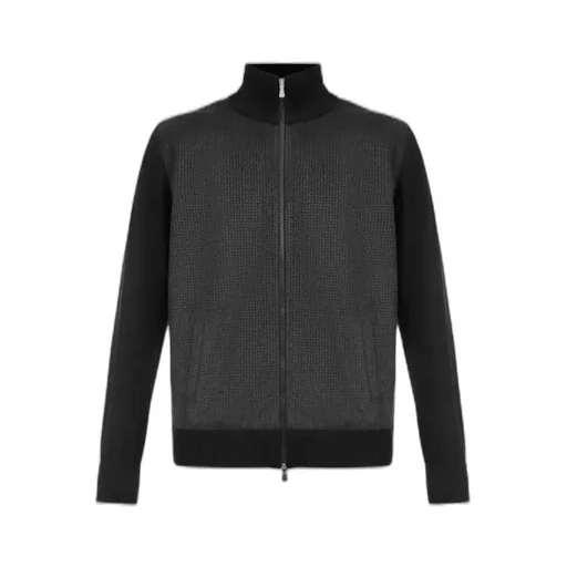 Gran Sasso High Neck Zip-Up Jacket