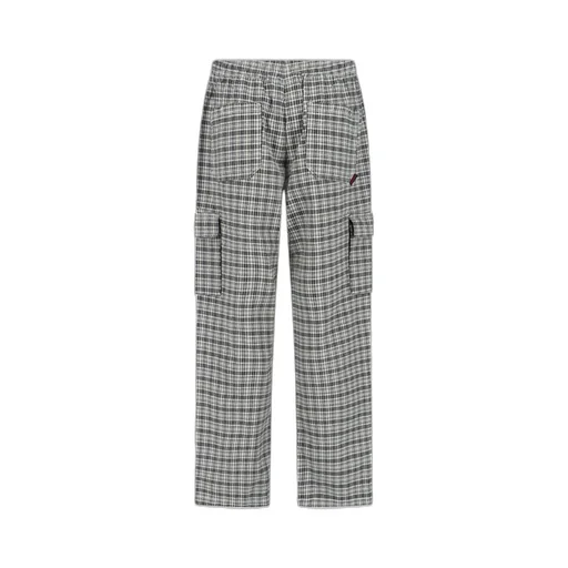 Gramicci Check-Pattern Elasticated Waistband Pants