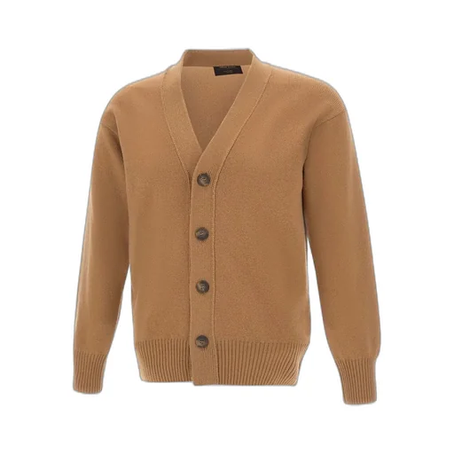 Gran Sasso V-Neck Knitted Cardigan