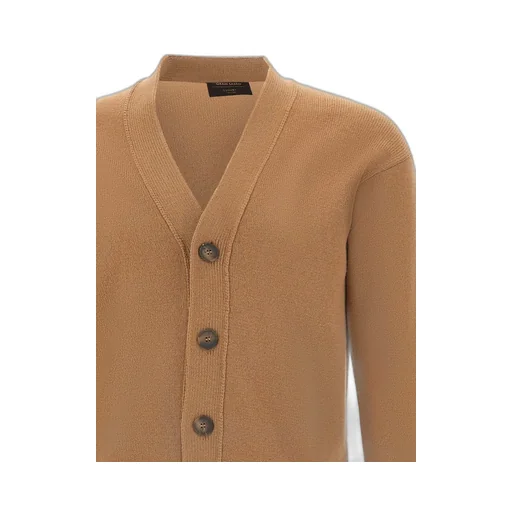 Gran Sasso V-Neck Knitted Cardigan