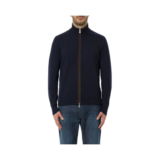Gran Sasso Long-Sleeved Zip-Up Cardigan