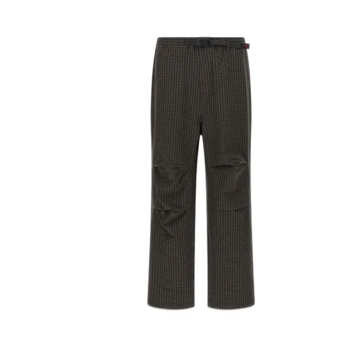 Gramicci Northside Plaid Wide-Leg Pants