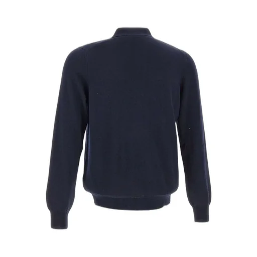 Gran Sasso Long Sleeved Knitted Polo Shirt