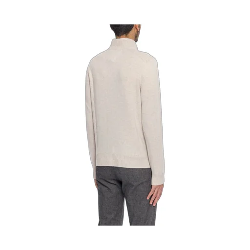 Gran Sasso High Neck Buttoned Jumper