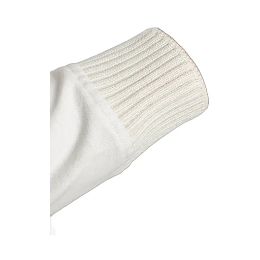 Gran Sasso High Neck Buttoned Knitted Top