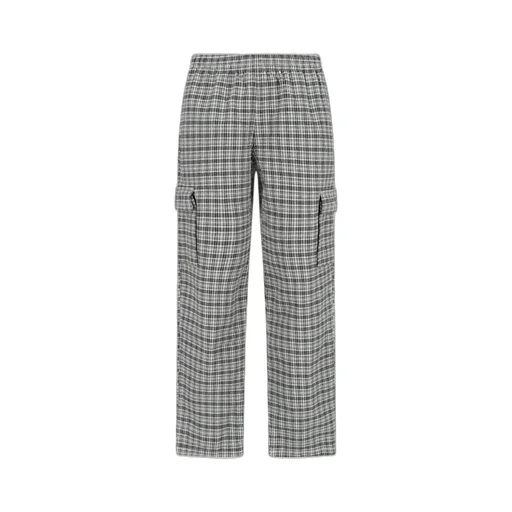 Gramicci Check-Pattern Elasticated Waistband Pants